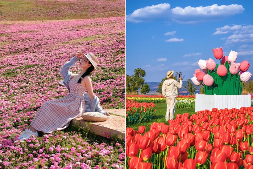 Công viên Hòa Bình - Tour Mông Tự Kiến Thủy Di Lặc 3 ngày