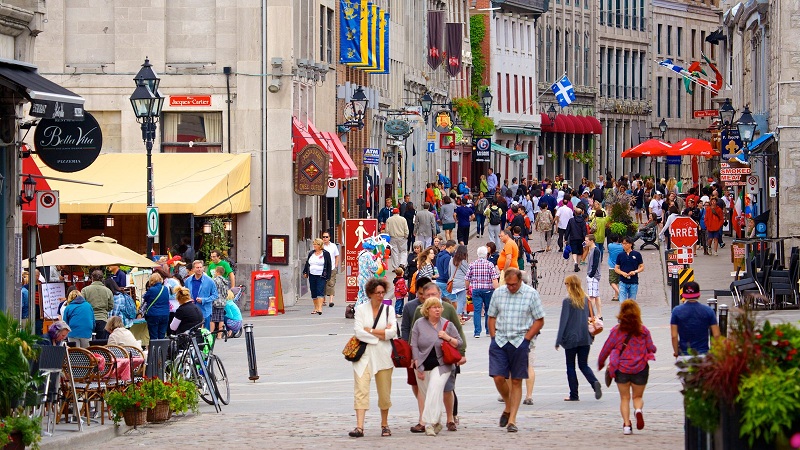 Phố cổ Montreal Canada