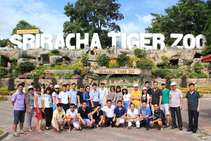 Trại hổ Tiger zoo Pattaya